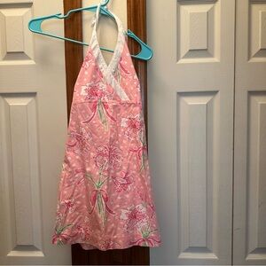 Girls Vintage White Label Lilly Pulitzer Dress